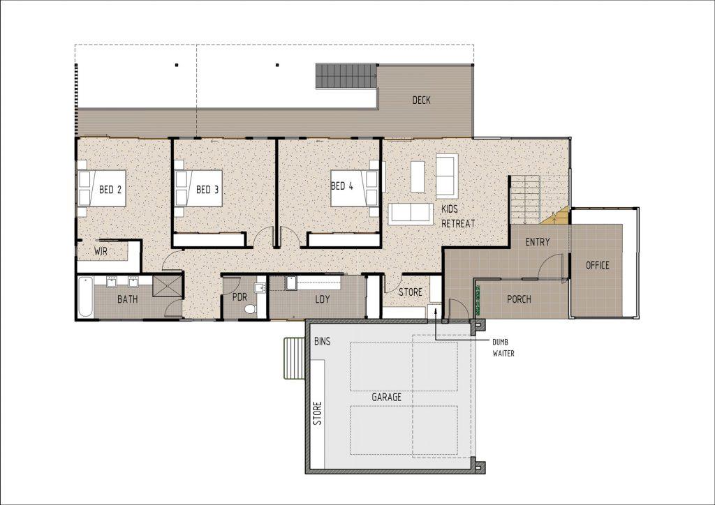 Home Design M4008 Ground Floor